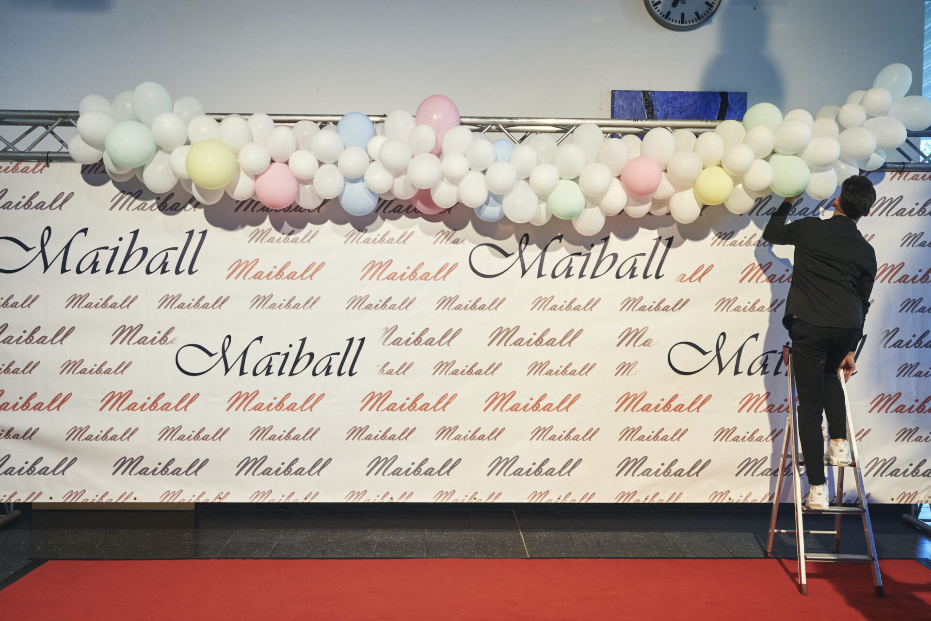 Luftballondeko beim Maiball