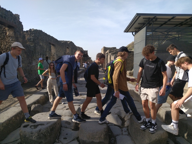 Exkursion nach Pompeji