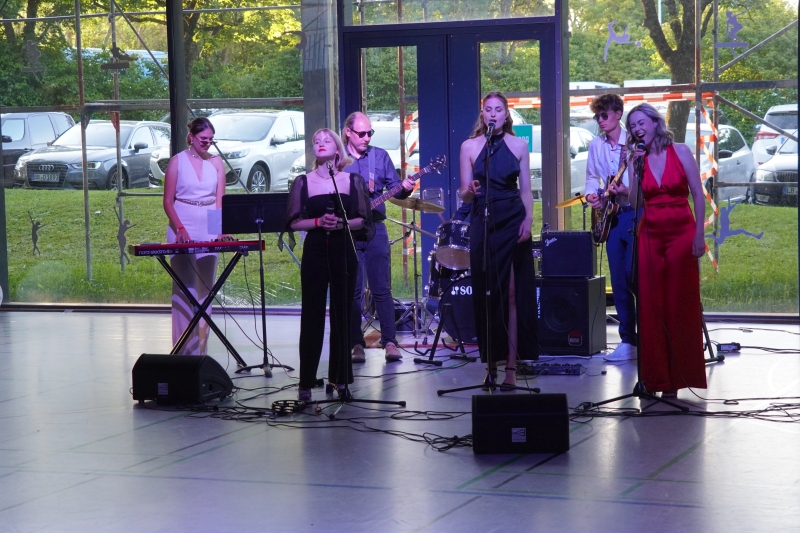 Band beim Maiball