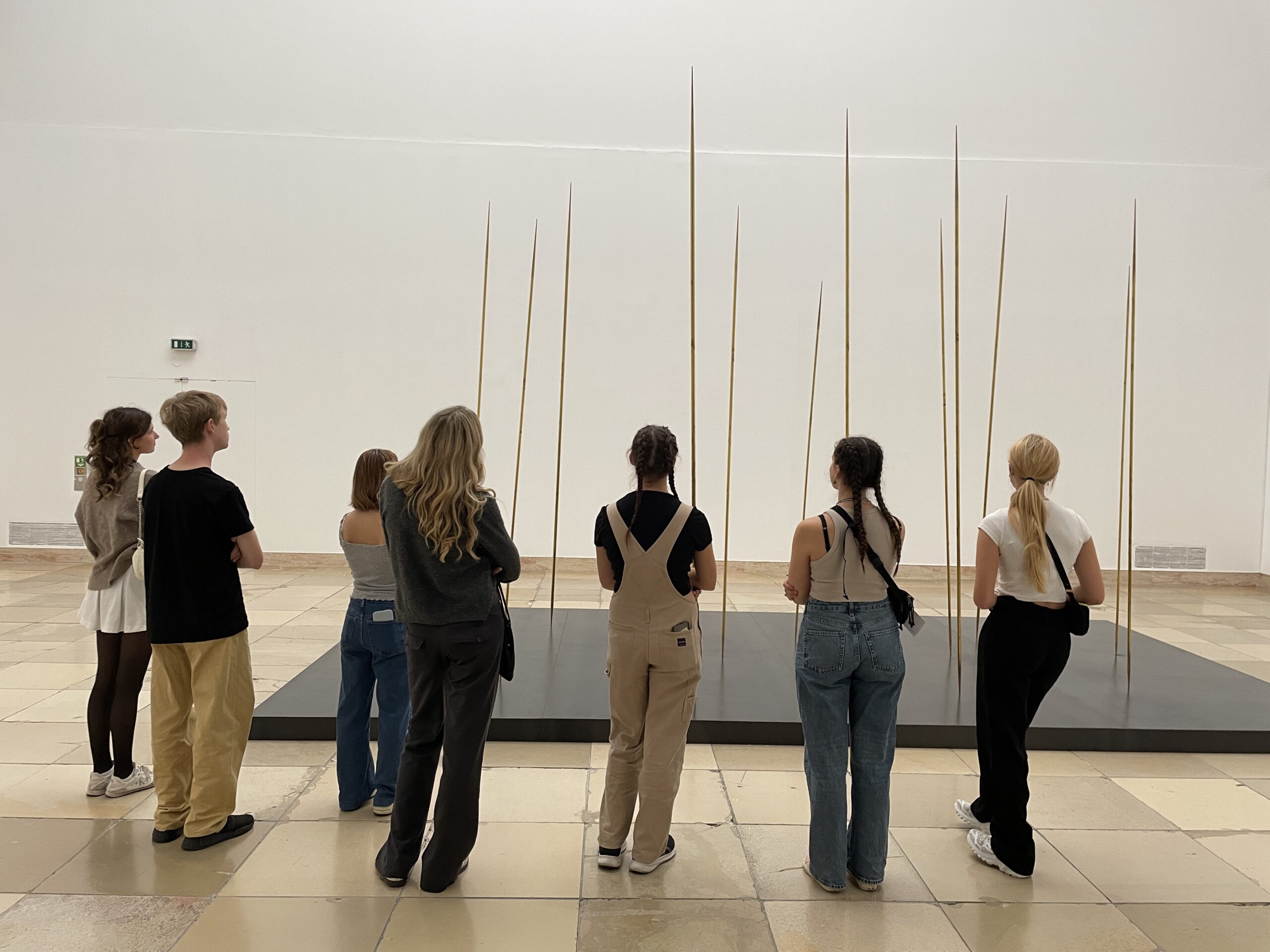 Ausstellungsbesuch des Leistungsfaches Kunst