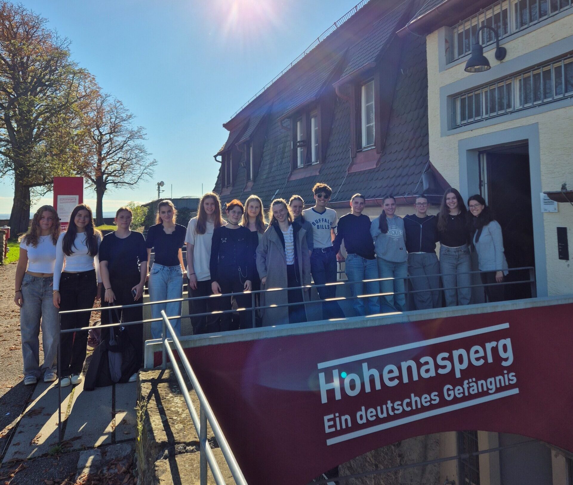 Seminarkurs besucht Gefängnismuseum Hohenasperg
