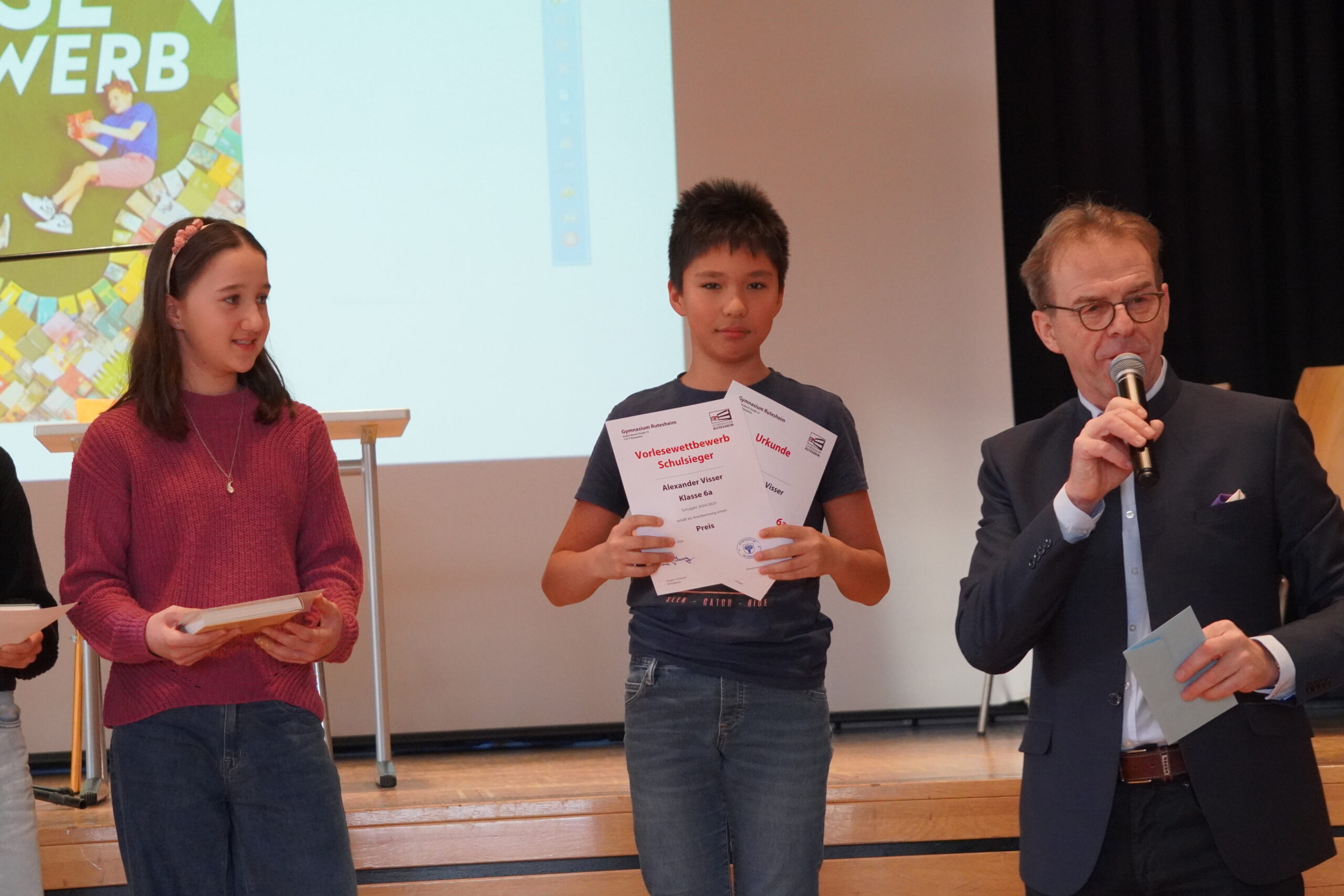 Gewinner Vorlesewettbewerb