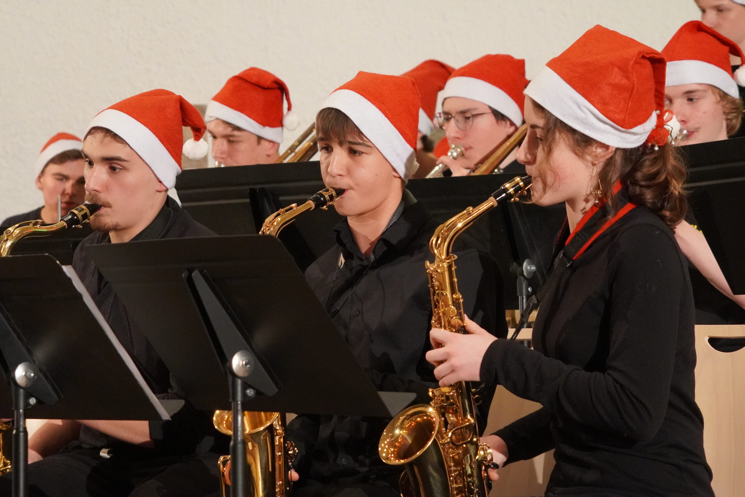 Big Band beim Winterkonzert