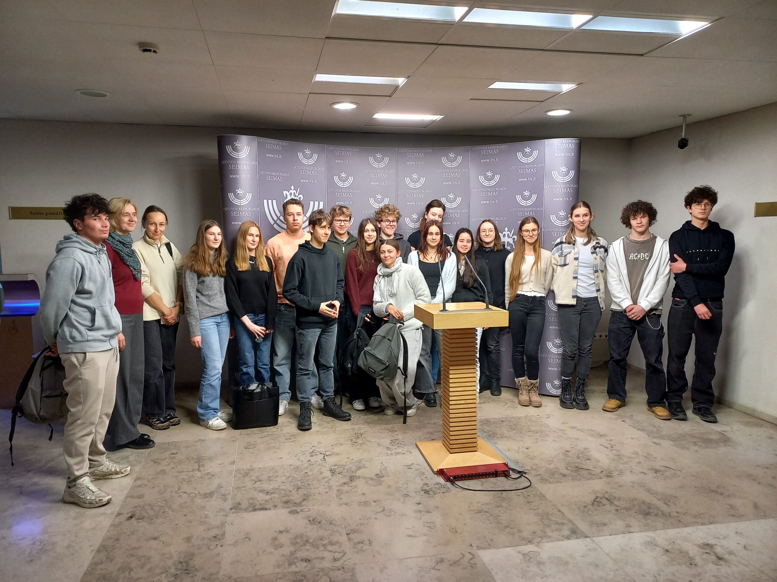 Gruppenbild von der Jugendkonferenz Erasmus+