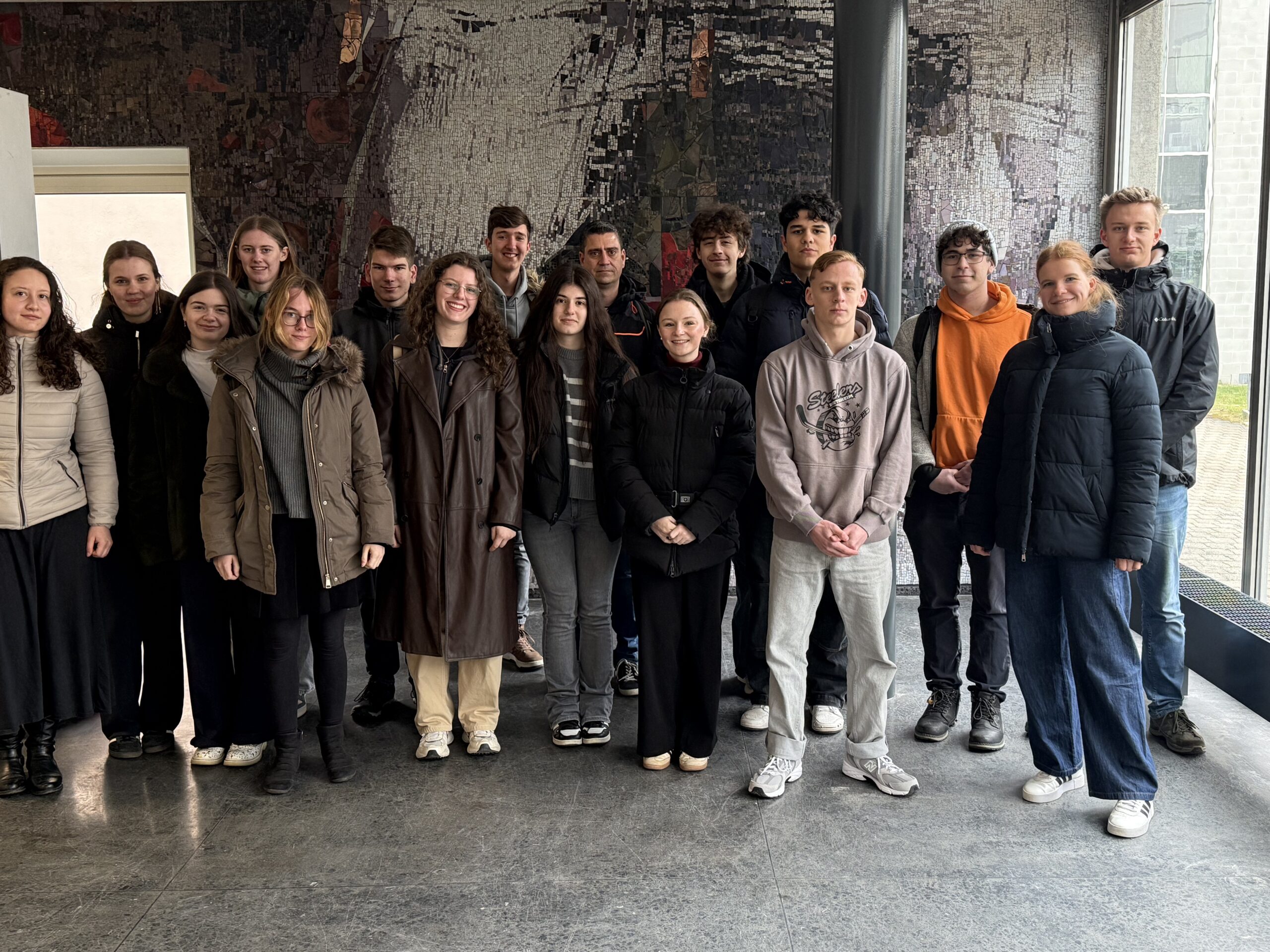 Gruppenbild beim Tag der Mathematik an der Uni Tübingen