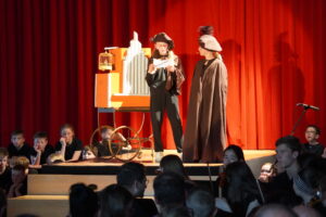 Szene aus Singspiel Till Eulenspiegel Klasse 5