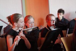 Szene aus Singspiel Till Eulenspiegel Klasse 5