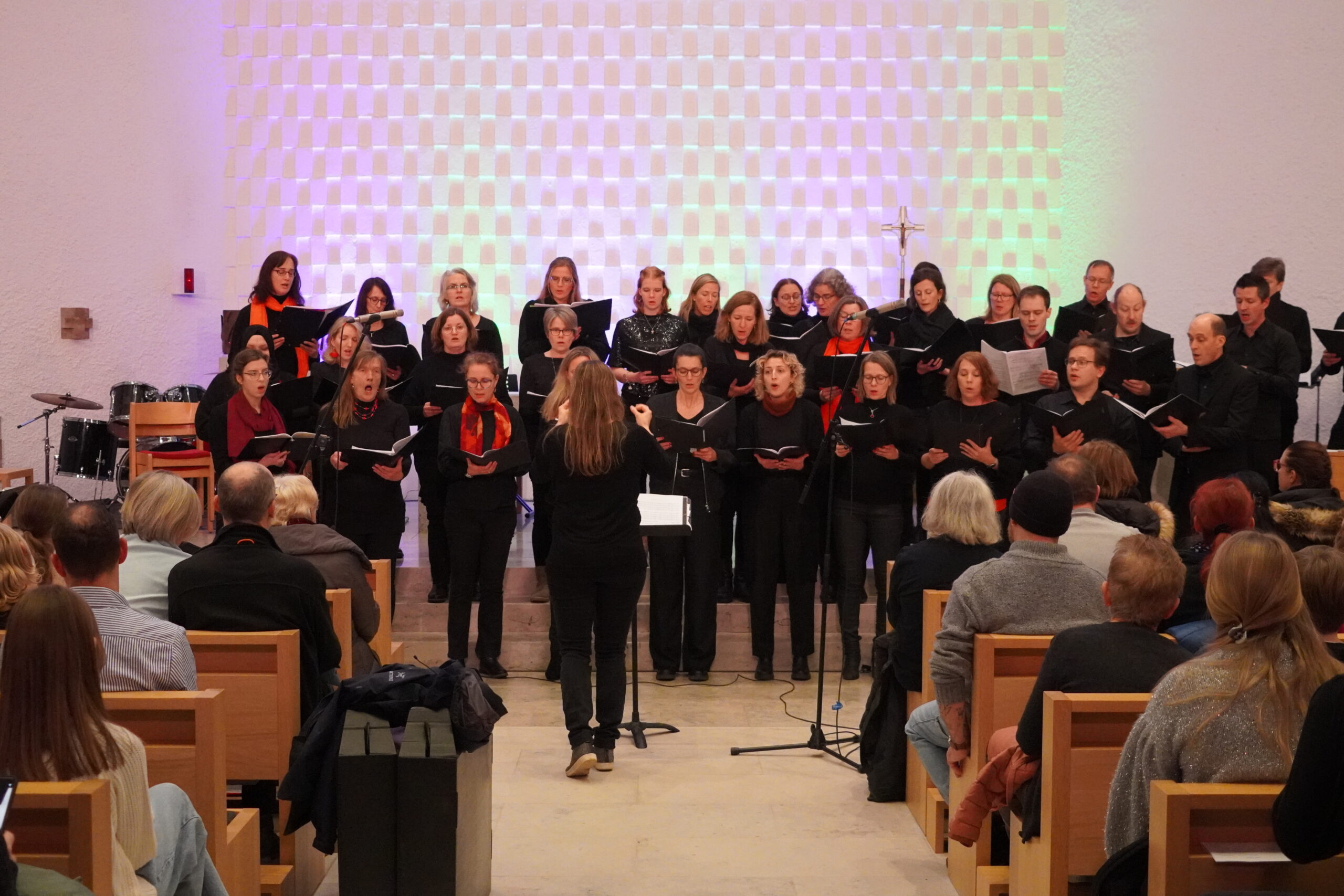Eltern-Lehrerchor beim Winterkonzert