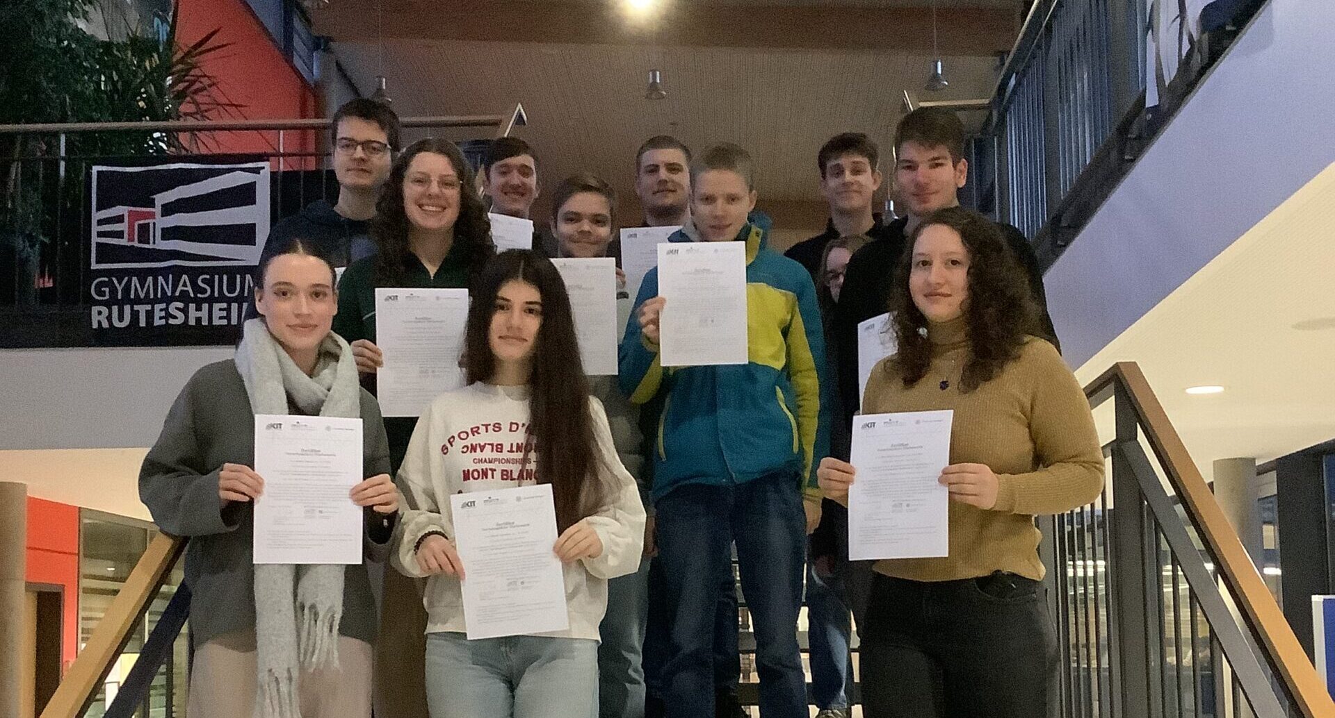 Gruppenbild Zertifikatsklausur Mathematik