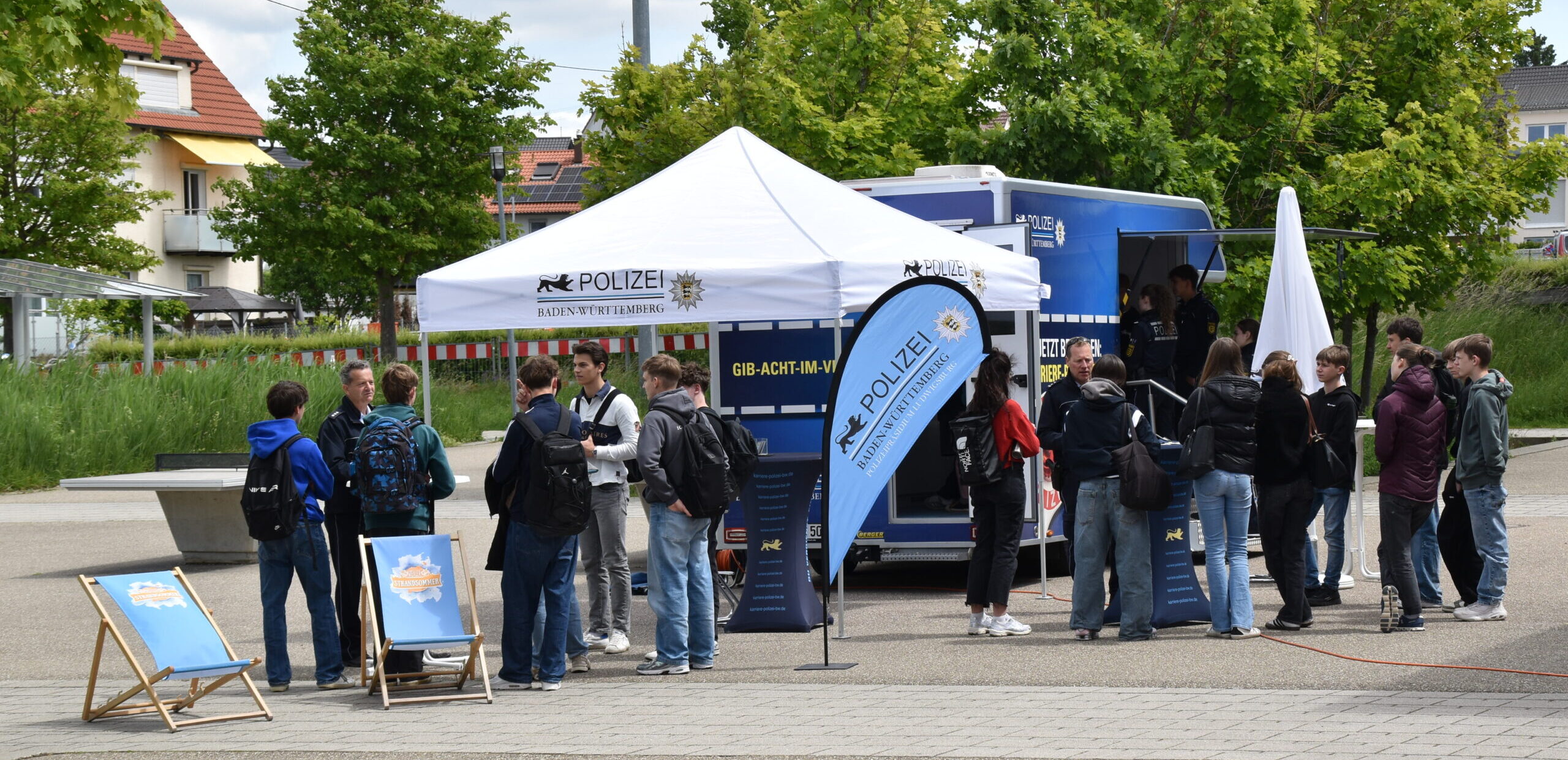 Polizei als Arbeitgeber stellt sich vor