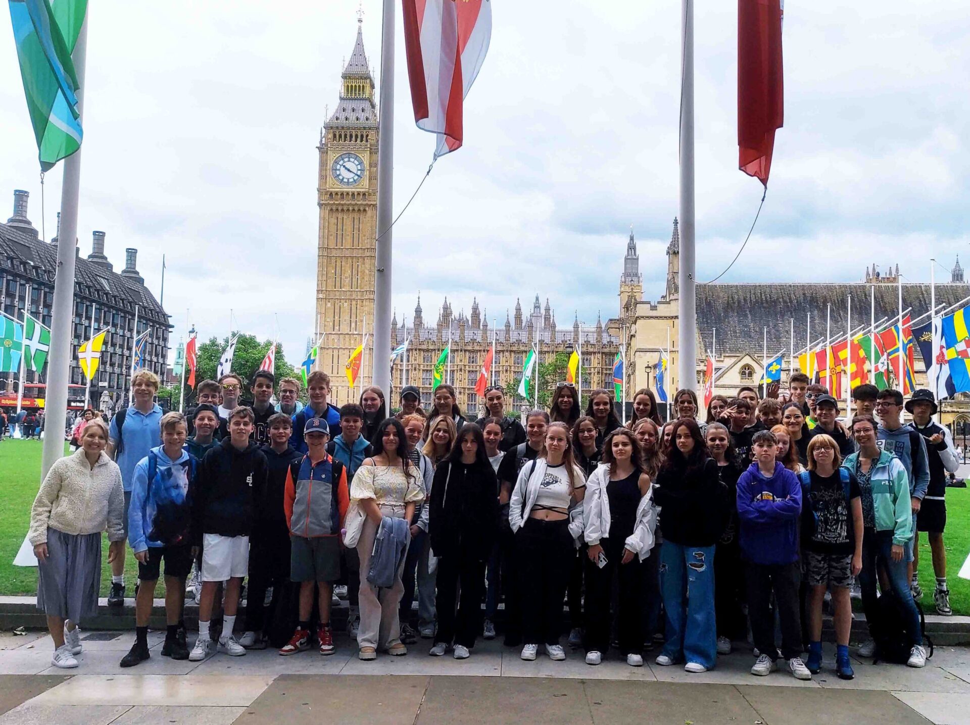 Schüler in London