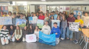 Schülergruppe in Ibi Spanien